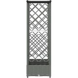  Povišeni krevet s mrežom i krovom Svjetlosiva 164 x 40 x 121 cm | Eponuda.com