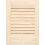 vidaXL Vrata za ormarić Louvred dizajn 2 kom 39,5x29,5cm puno drvo bor | shoptok.hr