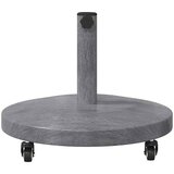  Baza za suncobran Tamno siva drvenasta 48 x 48 x 32 cm | Eponuda.com