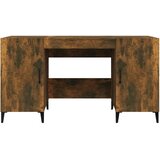  Radni stol boja dimljenog hrasta 140x50x75 cm konstruirano drvo | shoptok.hr