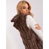 Wool Fashion Italia Vest-AT-KZ-2368-1.07-brown | ePonuda.com