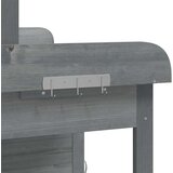  za sadnju s ormarićem 110 5x45x124 5 cm masivna jelovina | shoptok.hr