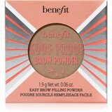Benefit Goof Proof Brow Powder puder za obrvi odtenek 2,5 Neutral Blonde 1,9 g | Shoptok.si