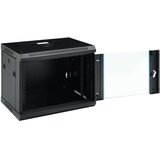vidaXL Zidni komunikacijski ormar 9U 19 " IP20 600 x 450 x 510 mm | shoptok.hr