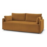 Bobochic Paris Senf žuta sklopiva sofa od samta 211 cm Marcel – | shoptok.hr