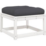 6-dijelni set vrtnih sofa s jastucima bijeli masivna borovina | Eponuda.ba