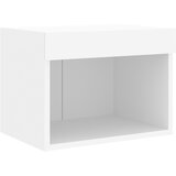  5-dijelni zidni TV elementi s LED bijeli od konstruiranog drva | shoptok.hr