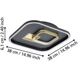 Eglo LED PLAFONJERA 21W NW TIRIOLO CRNA 901245 | ePonuda.com