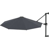  Zidni suncobran s metalnom šipkom 300 cm antracit | shoptok.hr