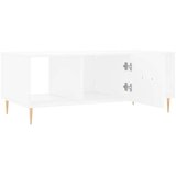  Stolić za kavu bijeli 102 x 50 x 40 cm od konstruiranog drva | shoptok.hr