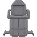 vidaXL Kozmetička stolica od umjetne kože siva 180 x 62 x 78 cm | shoptok.hr