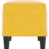  Klupa žuta 70 x 35 x 41 cm baršunasta | shoptok.hr