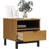 vidaXL Bočni stolić FLAM 50 x 50 x 50 cm od masivne borovine | shoptok.hr