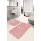 Mila Home Rožnate žametne kopalniške preproge v kompletu 2 ks 60x100 cm – | Shoptok.si