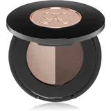Brow Powder Duo puder za obrvi odtenek Dark Brown 2x0,8 g