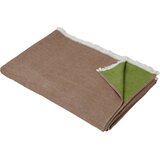 Novel OBOJESTRANSKA ODEJA 140/210 cm rjava, zelena | Shoptok.si