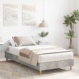  Okvir kreveta bez madraca Beton siva 90x190cm Konstruirano drvo | shoptok.hr