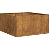 vidaXL Sadilica boja hrđe 80x80x40 cm od pohabanog čelika | shoptok.hr