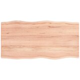 vidaXL Stolna ploča svjetlosmeđa 80 x 40 x 2 cm od obrađene hrastovine | shoptok.hr