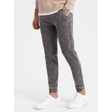 Ombre Men's marbled denim JOGGERS pants - gray | Eponuda.ba
