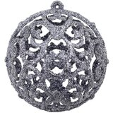  Set božićnih kuglica 100 komada 3/4/6 cm bijeli/sivi | Eponuda.com