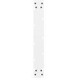  Noge za barski stol Bijele 2 kom 60 x (110-111) cm Čelične | shoptok.hr