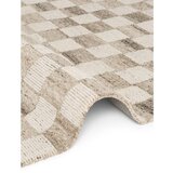 Vikosa Kremno bela ročno tkana volnena preproga 200x300 cm Boho 1.0 Quadra – | Shoptok.si