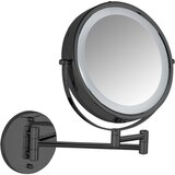 Wenko Kozmetičko ogledalo s osvjetljenjem/povećavajuće (s povećanjem 5x) ø 25,5 cm Lumi – | shoptok.hr