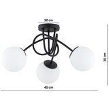 Brilagi Plafonski luster MILO 3xE27/60W/230V crna | Eponuda.com