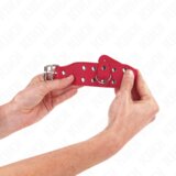 Kink Okovi Za Zapestje With Double Line Red | Shoptok.si