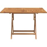  Sklopivi vrtni stol 110x110x75 cm od masivne tikovine | Eponuda.com