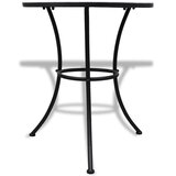 Bistro stolić plavo-bijeli 60 cm s mozaikom | shoptok.hr