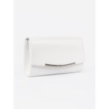 Shelvt White clutch bag with a chain | shoptok.hr