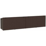  Vrtna kutija za pohranu smeđa 220x50x58 cm poli ratan | Eponuda.com