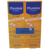 Mustela® mleko z zaščitnim faktorjem SPF50+, 40 ml, 1+1 gratis 870280815