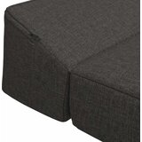 SOFA na razvlačenje Tamnosiva 200 x 70 x 10 cm Tkanina | Shoptok.si
