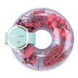 Uredski set spajalica, Garden Red, 55/1 | shoptok.hr