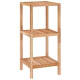 Maison Chic Kopalniška polica - Kopalniški kabinet 36x36x79 cm trden orehov les, (21794812) | Shoptok.si