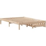 vidaXL Okvir kreveta bez madraca 120 x 190 cm od masivne borovine | shoptok.hr