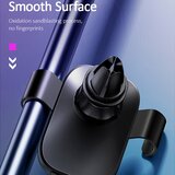 Usams Avtomobilsko držalo (US-ZJ052) - Gravitacijsko držalo za zračno rešetko - črno | Shoptok.si