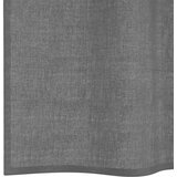 Voile zavjese s ušicama 2 kom tamnosive 140x225 cm | Shoptok.si