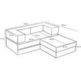Atelier Del Sofa Kutna sofa Comfort Mini, 190x95x75 cm, Antracit | Eponuda.ba