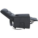 Modern Living tv-fotelj aston, relax funkcija, temno siva | Shoptok.si