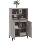 Visoka komoda siva sonome 60x36x110 cm od konstruiranog drva | shoptok.hr