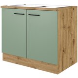 Flex-Well Spodnja Omarica Za Korito Cara, Zelena, Hrast | Shoptok.si