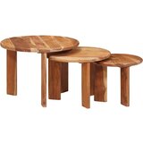  Mize za kavo z gnezdenjem 3 pcs Rjava Masiven les akacije, (5000120469) | Shoptok.si
