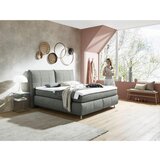 Dieter Knoll POSTELJA BOXSPRING 180 cm x 200 cm , tekstil siva | Shoptok.si