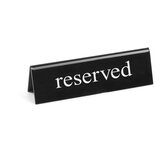  Znak za Mizo, Rezervirano, 130x30x38mm | Shoptok.si
