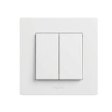 Legrand Dupli prekidač za stepenište 6+6 sa okvirom NILOE STEP bela Cene