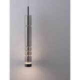 Nova Luce Siva staklena LED viseća svjetiljka ø 8 cm Bento – | shoptok.hr